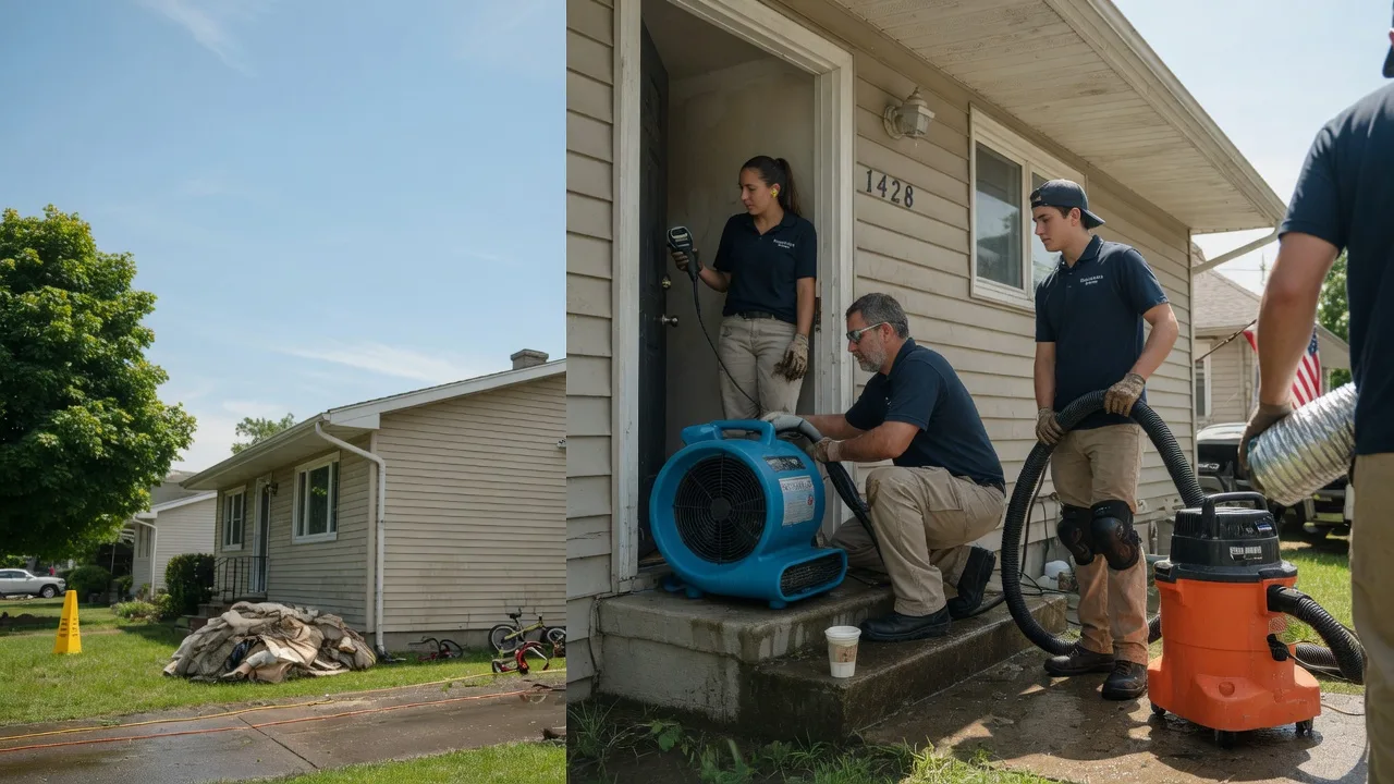 Water Damage Restoration in Ladoga, IN near me